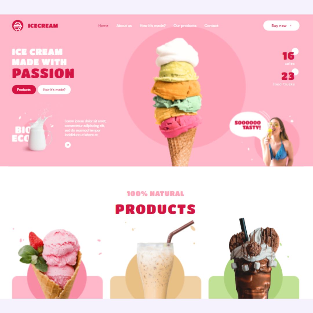 ice cream app